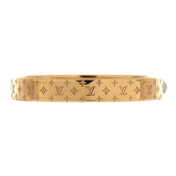 Louis Vuitton Nanogram Cuff Bracelet Metal