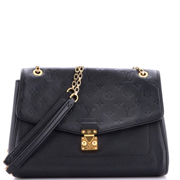 Louis Vuitton Saint Germain Handbag Monogram Empreinte Leather MM