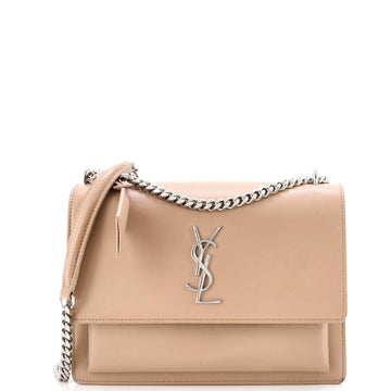 Saint Laurent Sunset Crossbody Bag Leather Medium