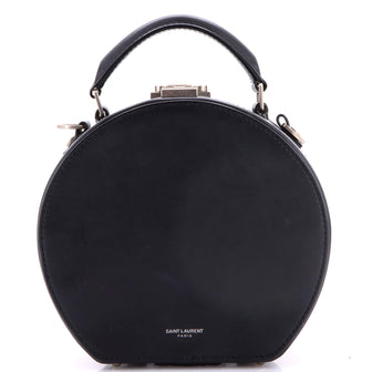 Saint Laurent Mica Hatbox Bag Leather Small