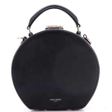 Saint Laurent Mica Hatbox Bag Leather Small
