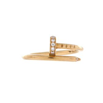 Cartier Juste un Clou Ring 18K Yellow Gold and Diamonds Small