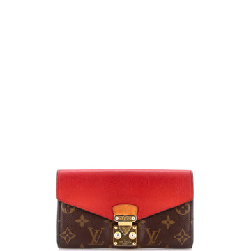 Louis Vuitton Pallas Wallet Monogram Canvas and Calfskin