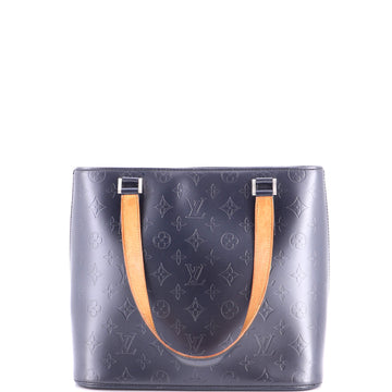Louis Vuitton Mat Stockton Handbag Monogram Vernis