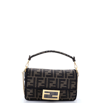 Fendi Baguette NM Bag Zucca Canvas Mini