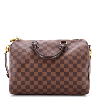 Louis Vuitton Speedy Bandouliere Bag Damier 30