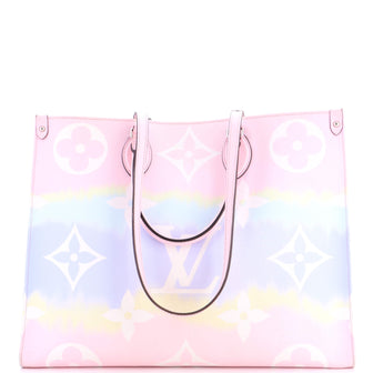 Louis Vuitton OnTheGo Tote Limited Edition Escale Monogram Giant GM