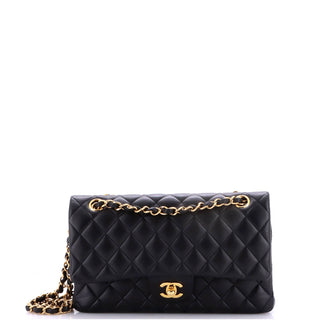 Chanel Classic Double Flap Bag Quilted Lambskin Medium