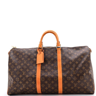 Louis Vuitton Keepall Bag Monogram Canvas 55