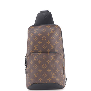 Louis Vuitton Avenue Sling Bag Macassar Monogram Canvas