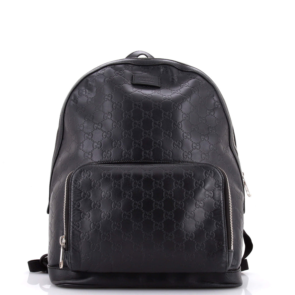 GUCCI Signature Leather Backpack