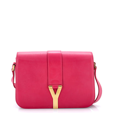 Saint Laurent Chyc Flap Bag Leather Medium