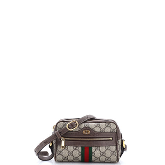 Gucci Ophidia Shoulder Bag GG Coated Canvas Mini