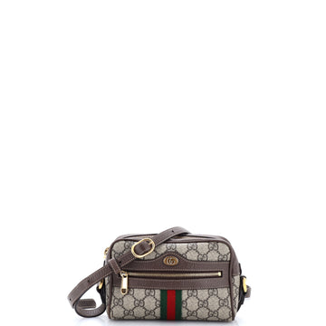 Gucci Ophidia Shoulder Bag GG Coated Canvas Mini