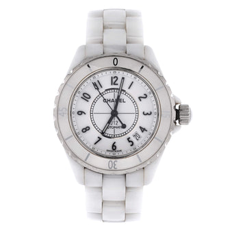 Chanel J12 Automatic Watch Ceramic and Stainless Steel 38