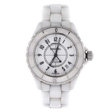 Chanel J12 Automatic Watch Ceramic and Stainless Steel 38