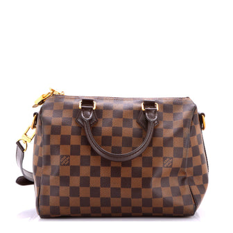 Louis Vuitton Speedy Bandouliere Bag Damier 25