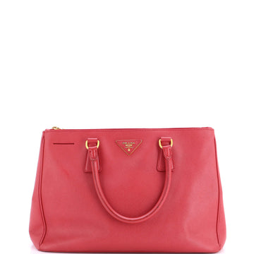Prada Lux Open Tote Saffiano Leather North South