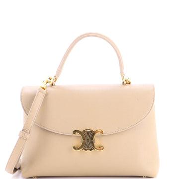 Celine Nino Top Handle Bag Leather Medium