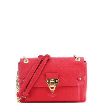 Louis Vuitton Vavin Handbag Monogram Empreinte Leather PM