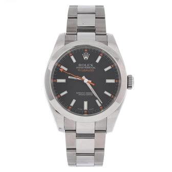 Rolex Oyster Perpetual Milgauss Automatic Watch Stainless Steel 40