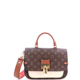 Louis Vuitton Vaugirard Handbag Monogram Canvas with Leather
