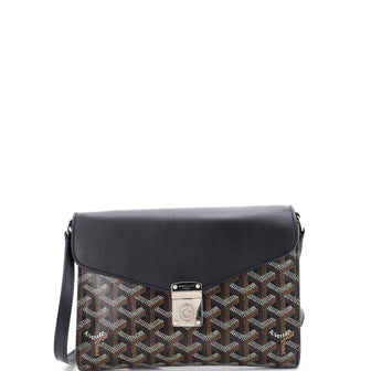 Goyard Chypre Wallet on Strap Coated Canvas with Leather