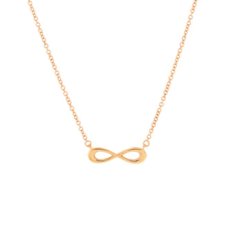 Tiffany & Co. Infinity Pendant Necklace 18K Rose Gold