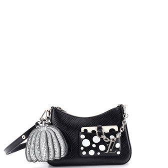 Louis Vuitton Marellini Handbag Epi Leather with Yayoi Kusama Infinity Dots Detail