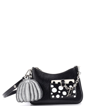 Louis Vuitton Marellini Handbag Epi Leather with Yayoi Kusama Infinity Dots Detail