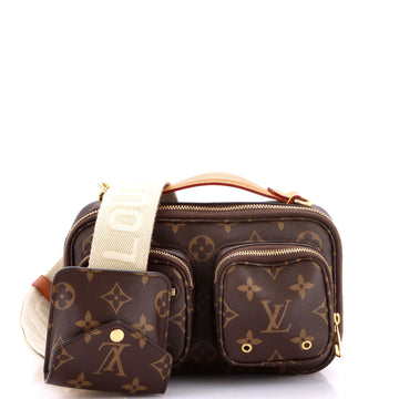 Louis Vuitton Utility Crossbody Bag Monogram Canvas
