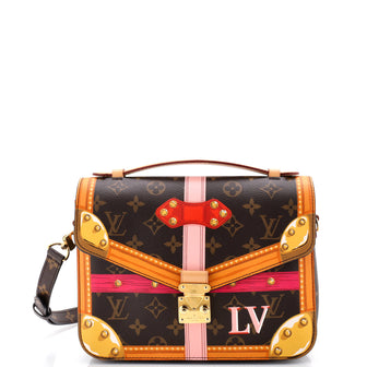 Louis Vuitton Pochette Metis Limited Edition Summer Trunks Monogram Canvas
