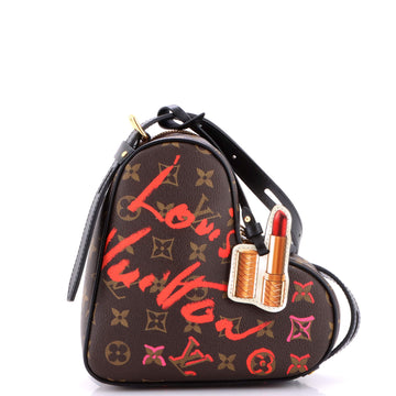 Louis Vuitton Coeur Handbag Limited Edition Fall in Love Monogram Canvas