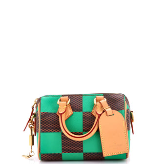 Louis Vuitton Speedy Bandouliere Bag Damier Pop 18