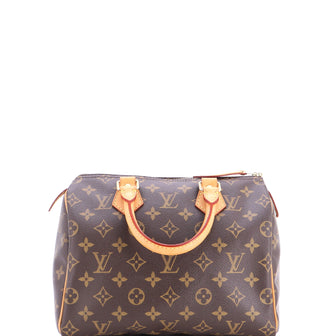 Louis Vuitton Speedy Handbag Monogram Canvas 25