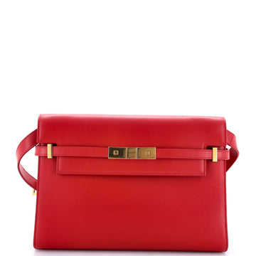 Saint Laurent Manhattan Shoulder Bag Leather Medium