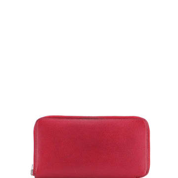 Hermes Azap Zip Around Wallet Silk'in Epsom Long