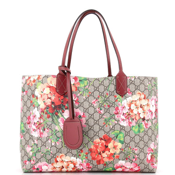 Gucci Reversible Tote Blooms GG Print Leather Medium