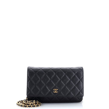 Chanel Wallet on Chain Quilted Caviar
