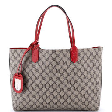 Gucci Reversible Tote GG Coated Canvas with Leather Medium