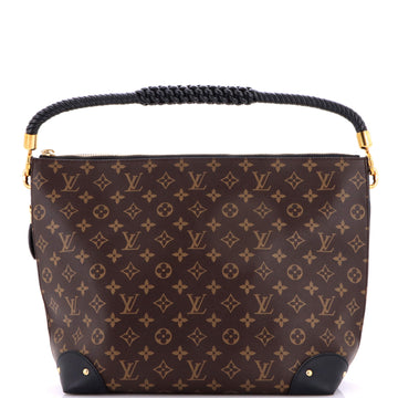 Louis Vuitton Triangle Softy Bag Reverse Monogram Canvas