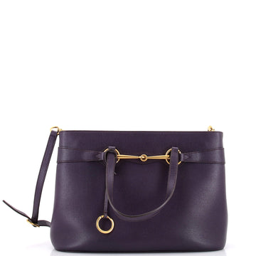 Gucci Bright Bit Convertible Tote Leather Medium