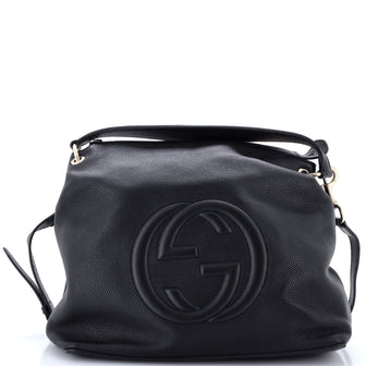 Gucci Soho Convertible Hobo Leather Large