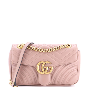 Gucci GG Marmont Flap Bag Matelasse Leather Medium