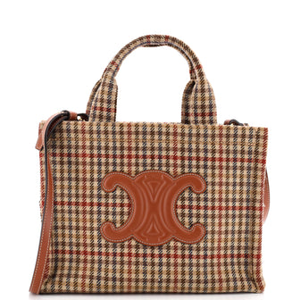 Celine Cabas Thais Tote Tweed Small