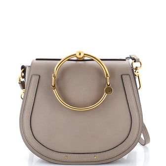 Chloe Nile Crossbody Bag Leather Medium