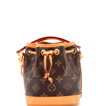 Louis Vuitton Noe NM Handbag Monogram Canvas Nano