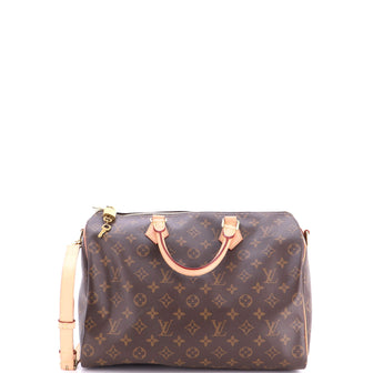 Louis Vuitton Speedy Bandouliere Bag Monogram Canvas 35