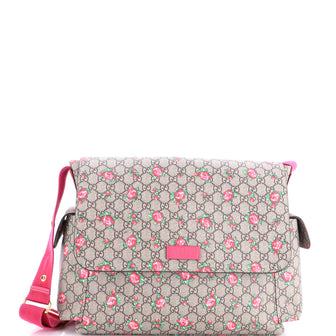 Gucci Diaper Bag Printed GG Coated Canvas