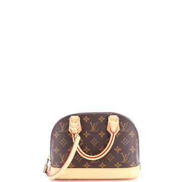 Louis Vuitton Alma Handbag Monogram Canvas BB
